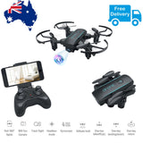 Bitzong Small Pocket Drone Portable Mini RC Foldable Quadcopter HD Camera Kids