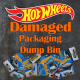 HOT WHEELS DAMAGED CARDS Dump Bin 2026 & Older Release *Please Read Description*