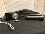 Panasonic LUMIX DMC-FH4/DMC-FS33 14.1MP Digital Camera - Black TESTED WORKS