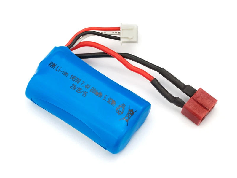Blackzon Battery Pack Li-ion 7.4V 800mAh with T-Plug, Slyder Battery