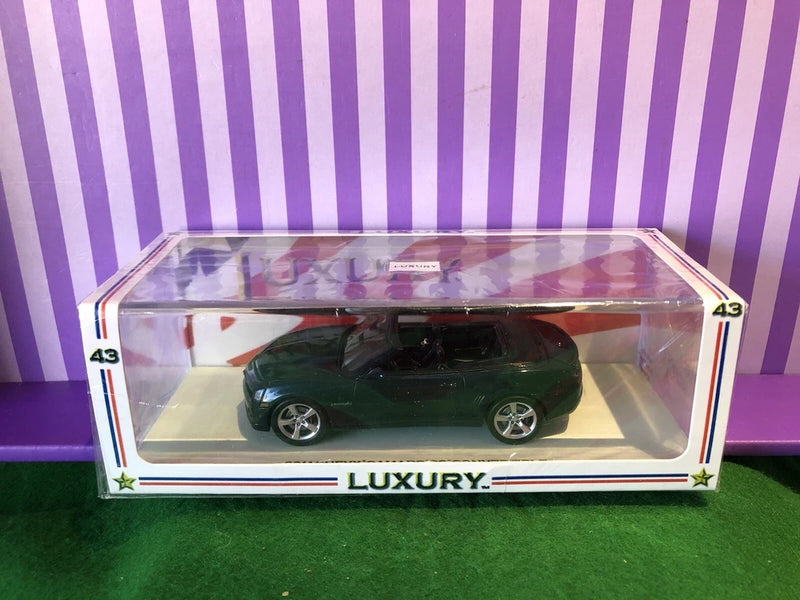 1/43 Luxury Collectibles 2011 Camaro SS Convertible Resin Blue Model Car Rare!