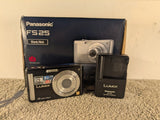 Panasonic Lumix DMC-FS25 12.1MP Digital Camera Working Boxed W/Charger