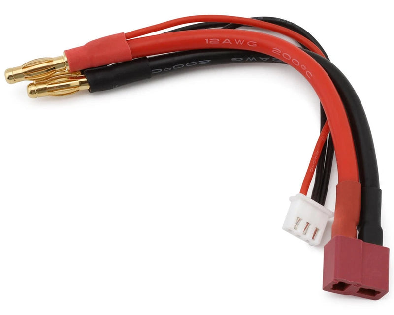 Gens Ace 2S Charge/Balance Adapter (4.0mm Bullet to Deans) [GEA4M2D] Battery