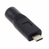 Power DC Jack Input to USB-C Type-C Power Plug Charge Adapter for Laptop DC20V