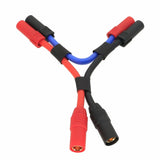Series Wire Amass AS150 7MM 1 Female to 2 Male XT150 10AWG 10CM Serial Cable FPV
