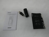 VEHO MUVI body camera with USB adapter and instruction booklet