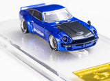 IG 1:64 Blue Fairlady Z S30 Pandem Sports Model Diecast Resin Car