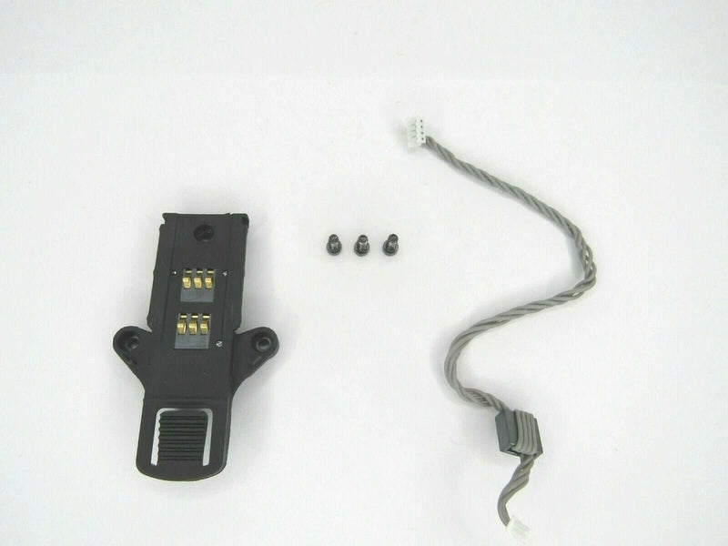 Black gimbal connection board with attached wire and mounting screws