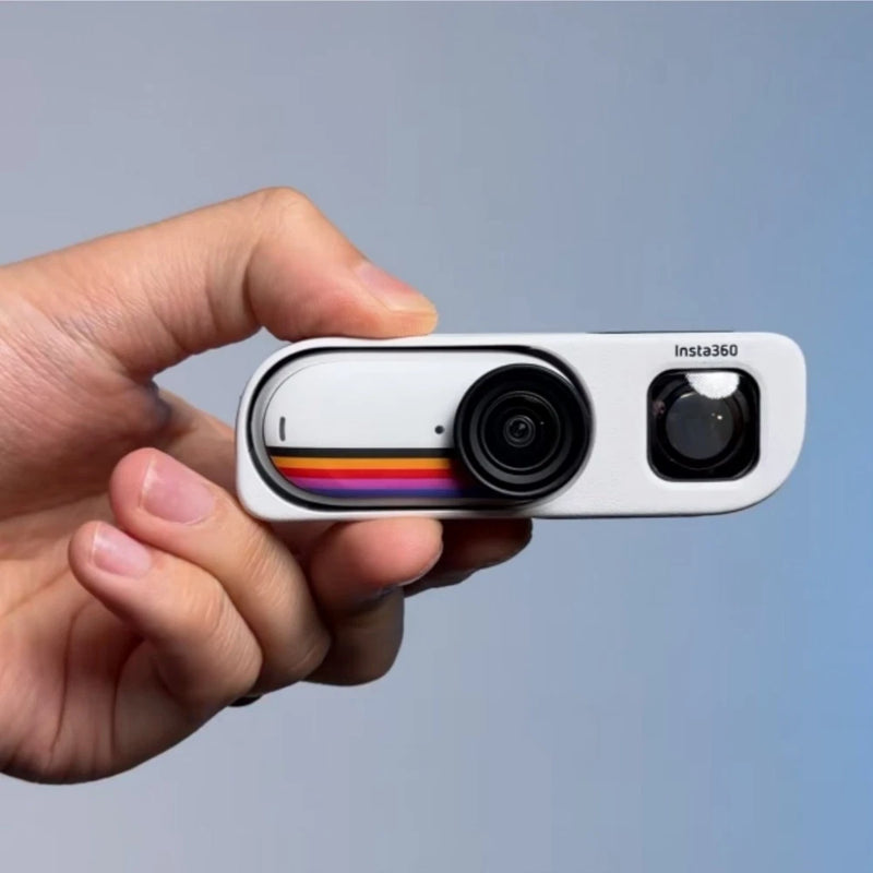 Insta360 GO 3S Retro Edition Mini Camera with Viewfinder - Compact Vintage
