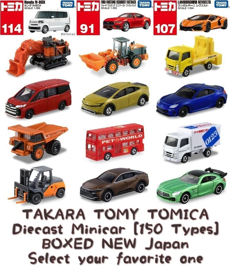 Takara Tomy Tomica Diecast Minicar [No.001 - 150] Japan BOXED 2026(Select Item)