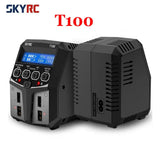SKYRC T100 Dual-channel Charger 50Wx2 Intelligent XT60 for 2-4S Battery RC Drone