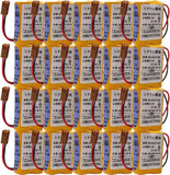 NEW 20PCS 6V BR-AGCF2W Battery with Plug For FANUC A98L-0031-0011 CNC Machine Battery