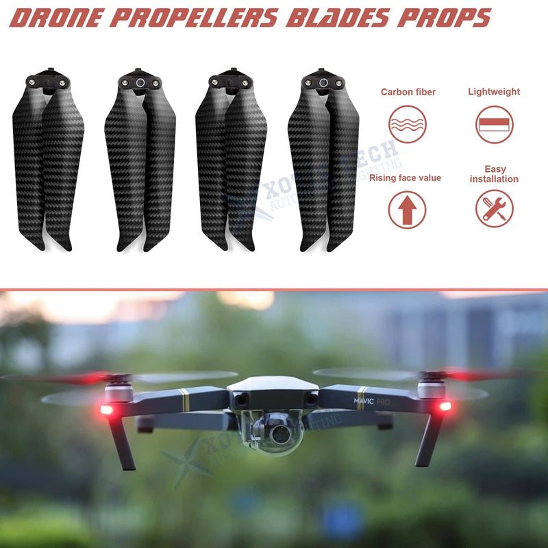 Low Noise Quick-Release Propellers Blade Quadcopter Kit For DJI Pro Platinum