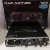 Roland UA-55 QUAD-CAPTURE USB Audio Interface Equipment Tested Japan Used
