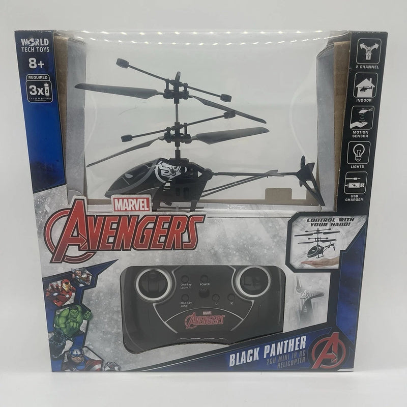 World Tech Toys Marvel Avengers Black Panther 2CH Mini IR RC Helicopter