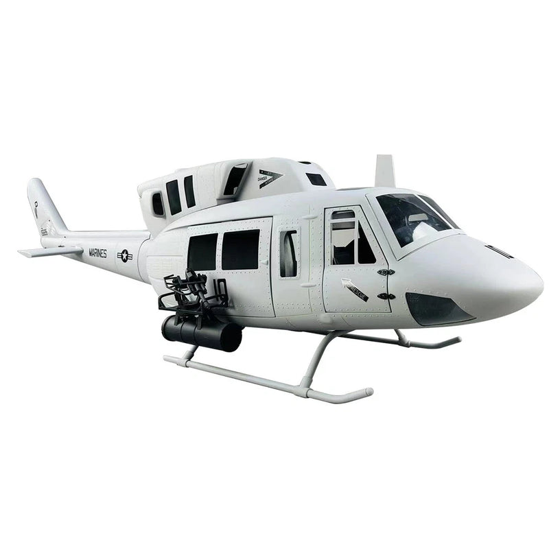 Grey Painting 500 Iroquois UH-1N RC Helicopter Fuselage 500 Size Bell UH-1N