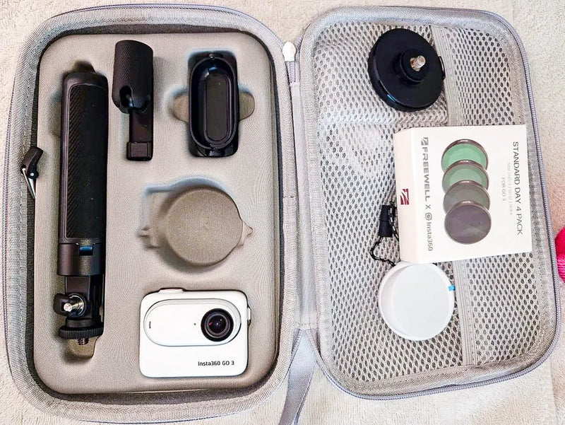 Insta360 GO 3 128GB ?C Small + TONS of accessories, mostly unopened!!