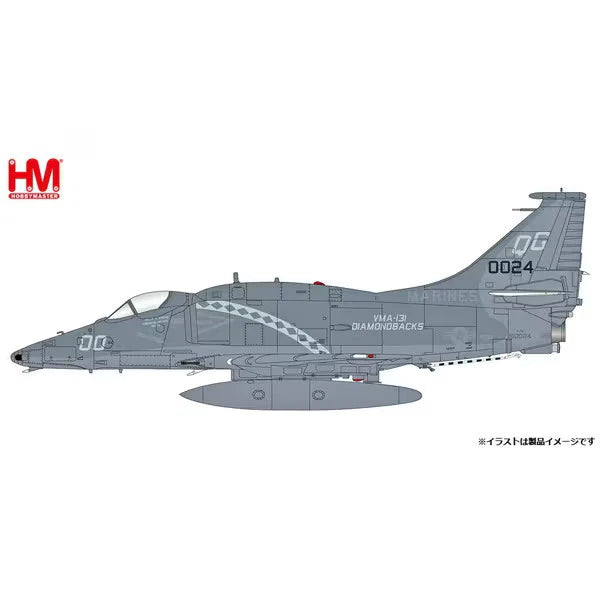 HA1437 1/72 A-4M Skyhawk VMA-131 Diamondbacks 1993 [Diecast Airplane]