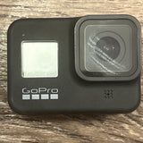 GoPro Hero 8 action camera, front view, black