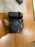Panasonic GH6 Camera Body charge and lens