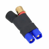 HXT 8mm Male Plug to EC3 Male Plug No Wires Adapter RC Lipo Battery