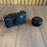 Panasonic LUMIX GX85 w/ Lumix 20mm f1.7 lens & batteries and charger