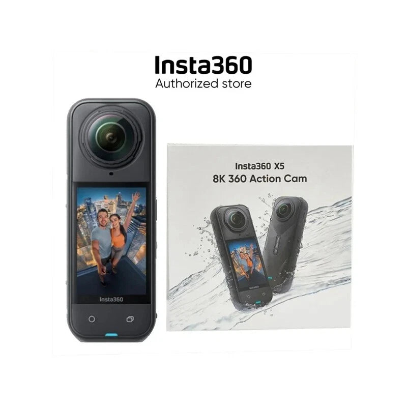 Insta360 X5 15m Waterproof Now arrival 72MP 360?? Video Action Camera New Wind