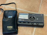 Korg Chromatic Tuner Model WT-12 Made In Japan Battery & DC FOR PARTS Battery