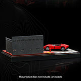 1/64 Car Model Parking Lot Toy Storage Rack Display Cabinet Miniature SceneoT