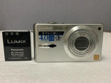 Panasonic LUMIX DMC FX2 Silver Compact Digital Camera pre-owned condition