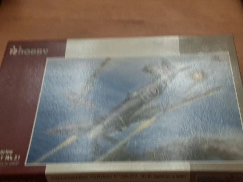 Special Hobby Spitfire F Mk.21 model kit box art with aircraft illustration