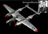Award Winner Built 1/32 P-38J Lightning US WW2 Top Ace Dick Bong +Decal +PE Set