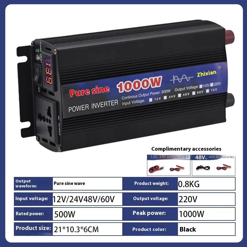 Converter 12V24V48V60V To 220V High Power Vehicle Carrying Inverter Transformer