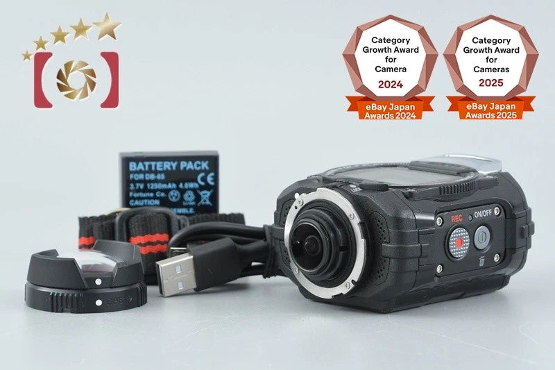 Ricoh WG-M1 Black Waterproof Action Camera