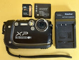 Fujifilm FinePix XP Series XP200 16.4MP Digital Camera -Black W/ Extras!