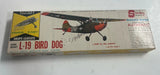 Vintage Sterling Cessna L-19 Bird Dog Model Airplane Kit A12 Open Box