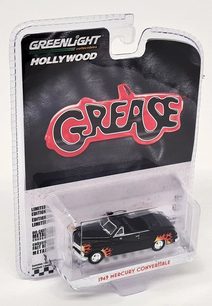 Greenlight 1/64  Grease 1949 Mercury Convertible The Scorpions Diecast Model Car