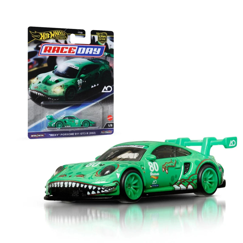 HOT WHEELS RACE DAY 'REXY' PORSCHE 911 GT3 R (992) 1/5 HRV72