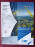 6/2016 PUB IAI ISRAEL DRONE HERON UAS MULTI SENSOR ISTAR ORIGINAL AD