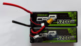 2X Ovonic CAR 5200mAh 50C LIPO battery 3S1P  11.1V XT60 style connector RC Read Battery