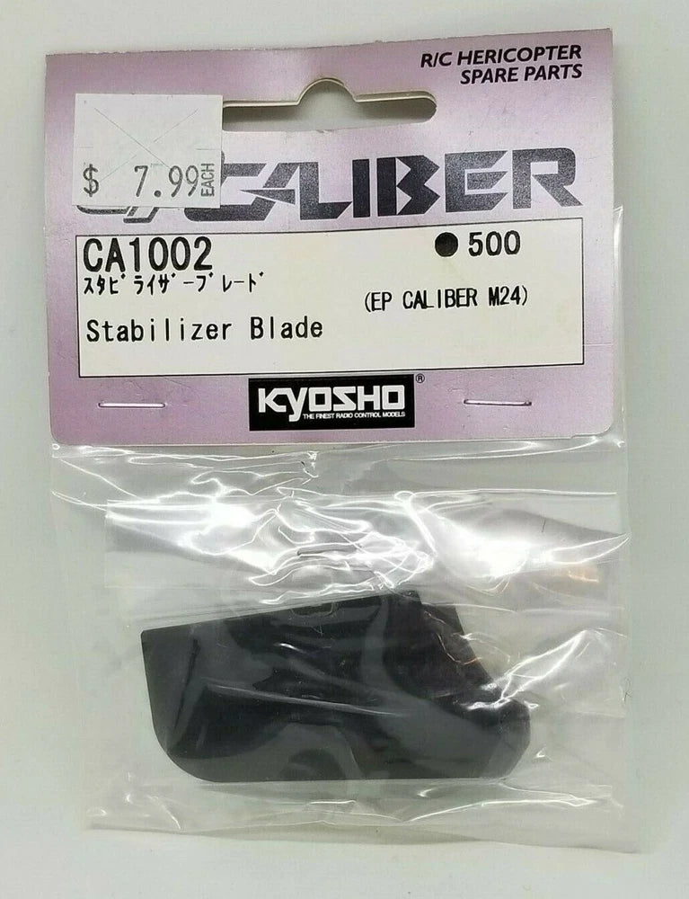 KYOSHO EP Caliber M24 Stabilizer Blade CA1002 RC Helicopter Part NEW