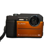 Panasonic LUMIX FT7 Compact Digital Camera  4K Orange DC-FT7-D