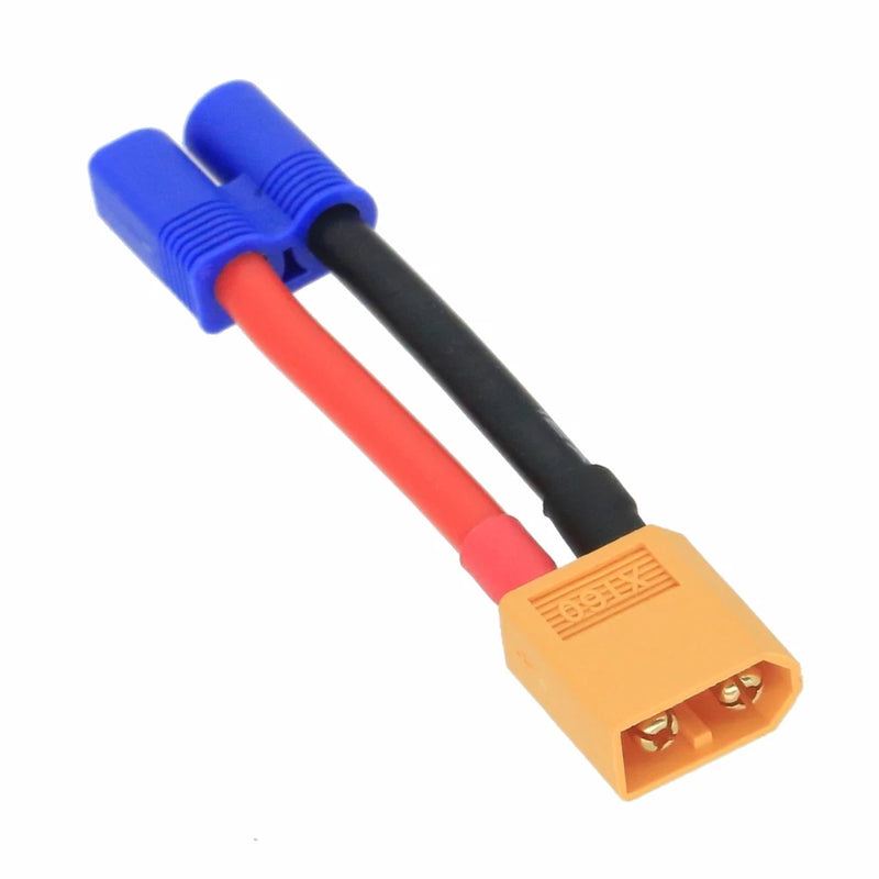 EC3 Male to XT60 Male cable 12AWG 5CM wire For Lipo Battery Hobbies Toys FPV UAV