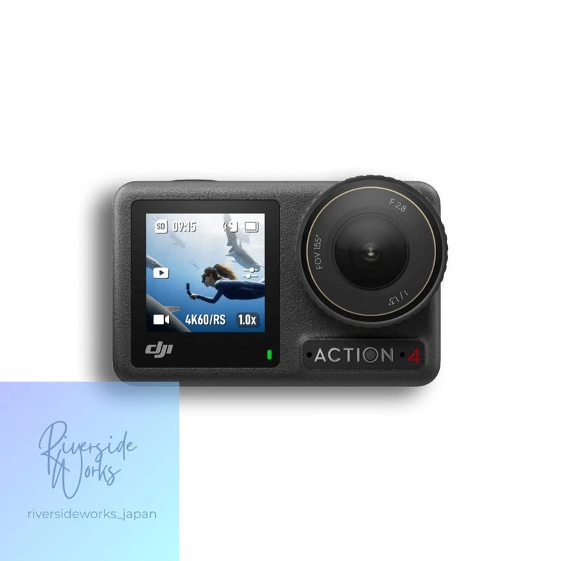 DJI Osmo Action 4 Standard Combo 4K Waterproof Wearable Camera