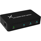 Bytecc XtremPro HDMI Splitter Slim 1x2 Ports, 1 Input 2 Output Aluminum Splitter