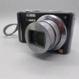 Panasonic Digital Camera Lumix DMC-TZ20 14.1MP Black Tested