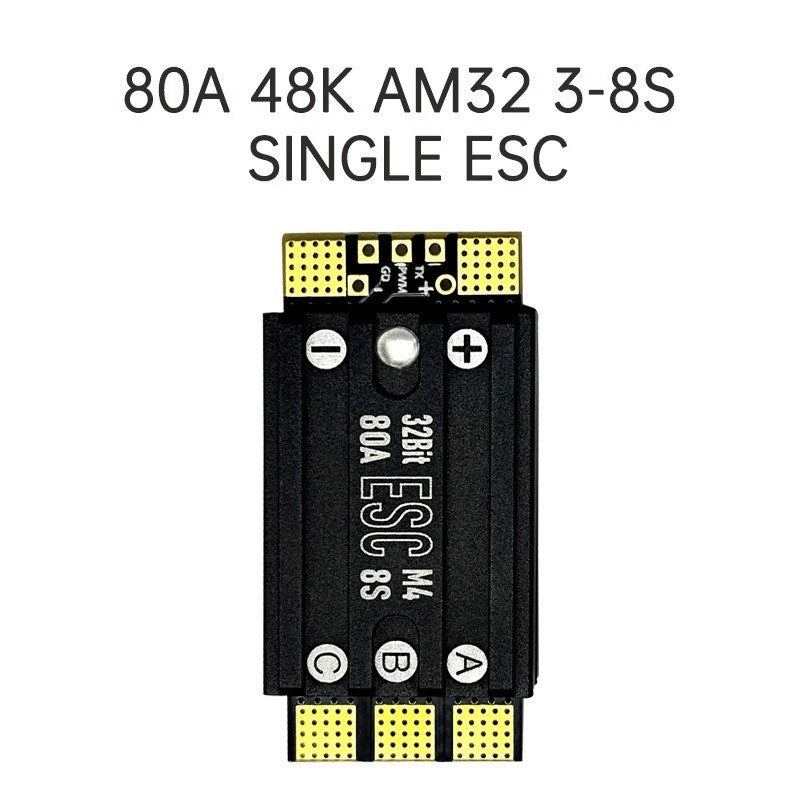 For FPV Racing Drone Parts Aocoda-RC 48K AM32 3-8S 70A / 80A Single ESC