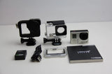 GoPro Hero 3+ Plus Action Camera With Battery - Silver - Works