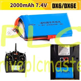 1pcs new DXF RC Battery 1pcs Li-Polymer lipo battery Spektrum dx6e DX6 2S 7.4 #d