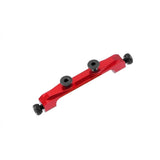 MH Alu Battery Tray Lower Support(RED)(For MICROHELI Frames-BLADE450X/330X/330S)